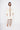 Fur Shawl Collar Cashmere Coat - Ivory