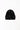 Star Angora Beanie in Black