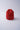Star Angora Beanie in Ruby Red