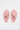 Rhinestone Sheepskin Slippers in Rose Pink