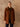 Front view of the Camel side of the Reversible Cashmere Car Coat, showing the button closure and two patch pockets.