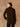 Three-quarter back view of the Soft Sage side of the Reversible Cashmere Car Coat, showing the straight silhouette and long sleeves.