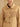 Close-up of the Warm Sand Western Fringe Cashmere Jacket, showing the point collar, twisted chest fringe, buttons and patch pockets.