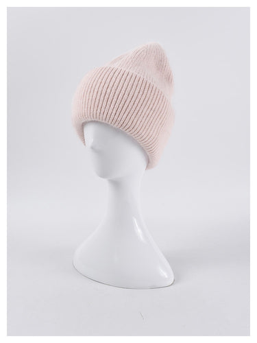 Angora Beanie in Pink