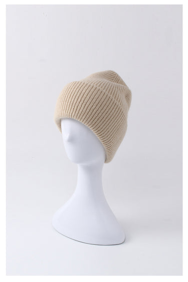 Angora Beanie in Beige