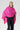 Pure Cashmere Travel Wrap - Glow Pink