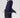Pure Cashmere Travel Wrap - Navy