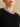 Close-up of the multicolored jeweled crew neckline and soft brushed texture on the Midnight Noir cashmere sweater.