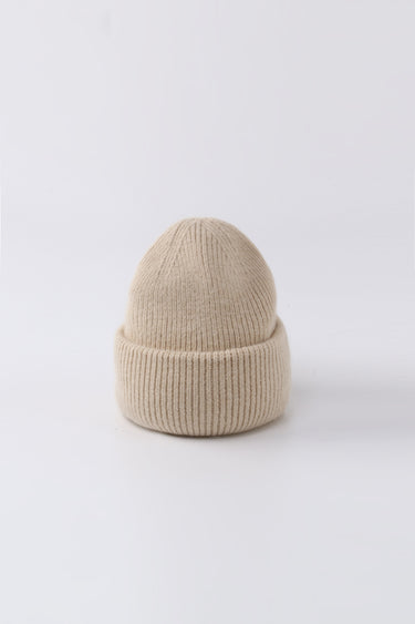 Angora Beanie in Beige